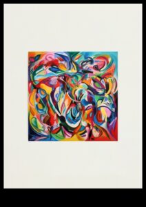 التعبيرات المجردة: إطلاق العنان للحرية الفنية على الورق