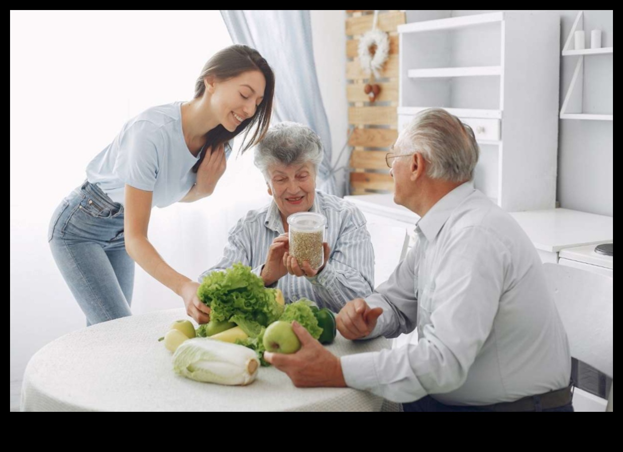 العافية في كل قضمة: تغذية الشيخوخة من أجل شيخوخة نابضة بالحياة