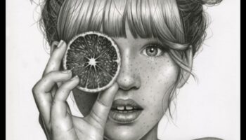 فن خطوط قلم الرصاص: تقنيات تحديد الخطوط العريضة في الجرافيت