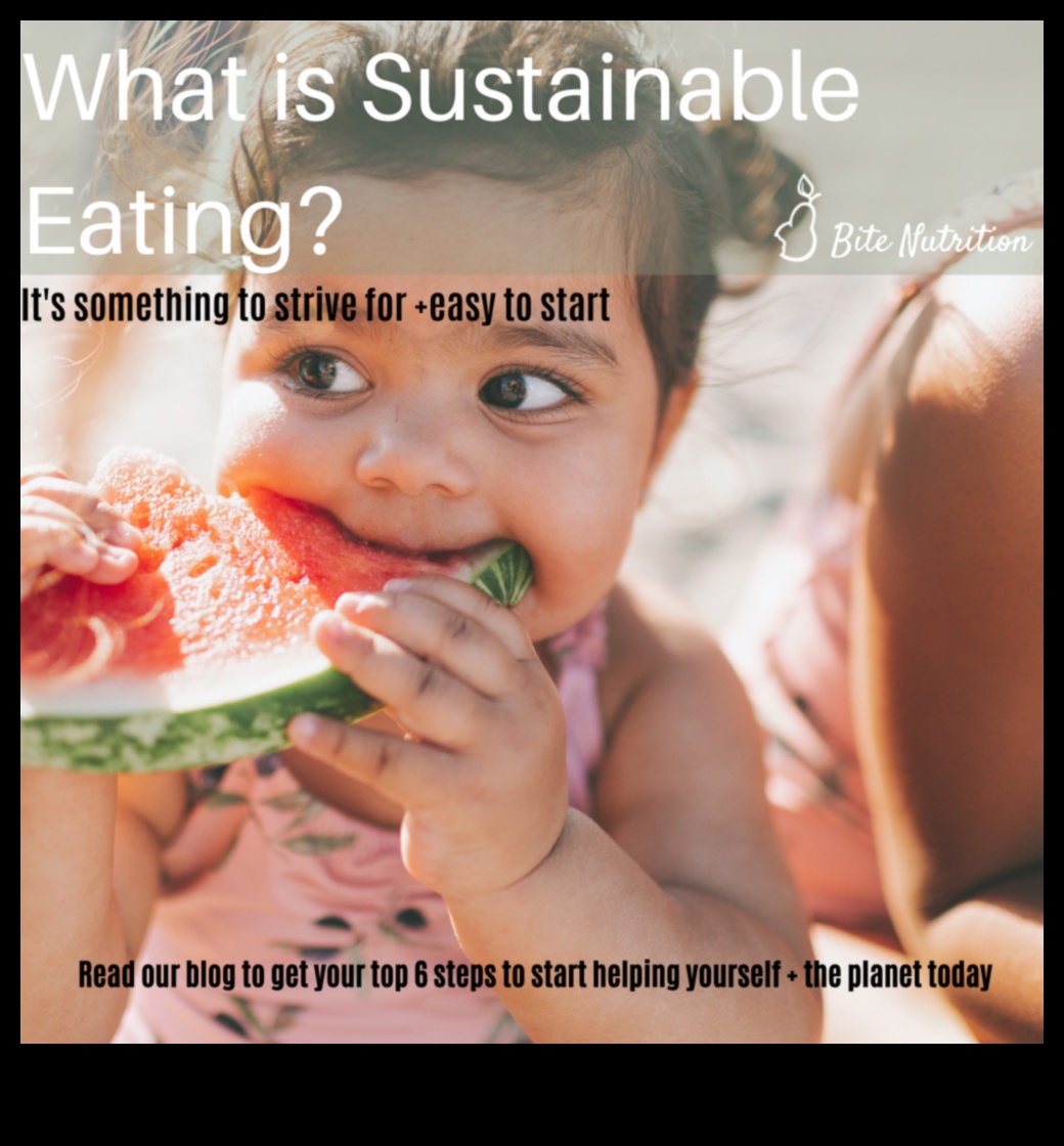 التغذية المستدامة: تغذية الكوكب ونفسك