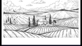 المناظر الطبيعية المنقوشة: إضافة البعد إلى رسومات الطبيعة