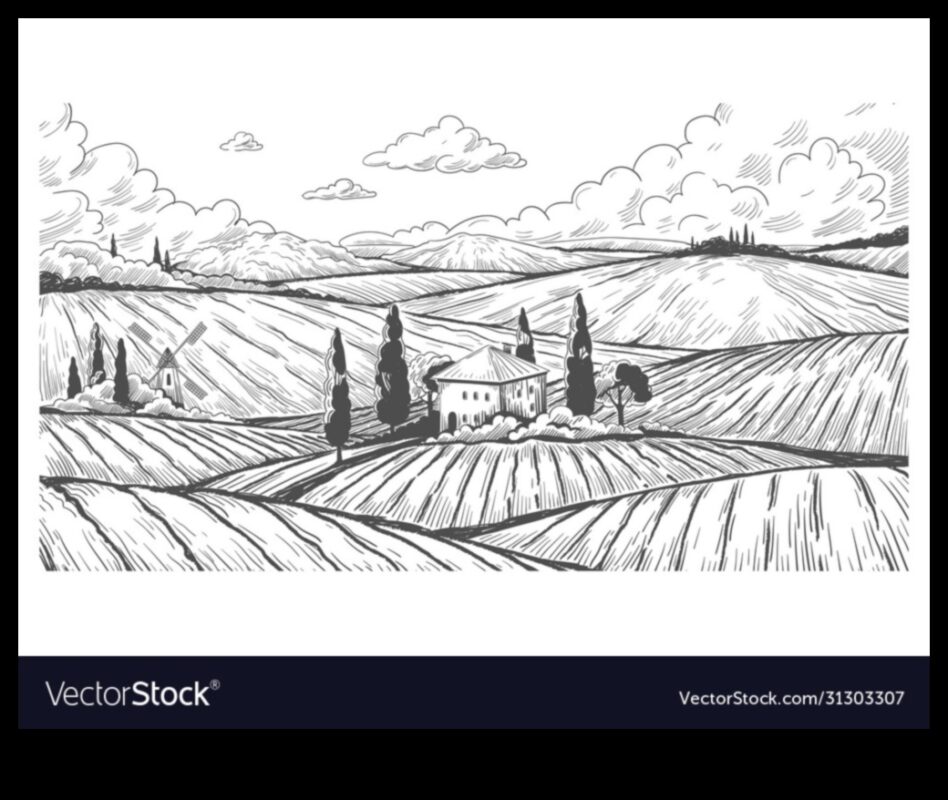 المناظر الطبيعية المنقوشة: إضافة البعد إلى رسومات الطبيعة