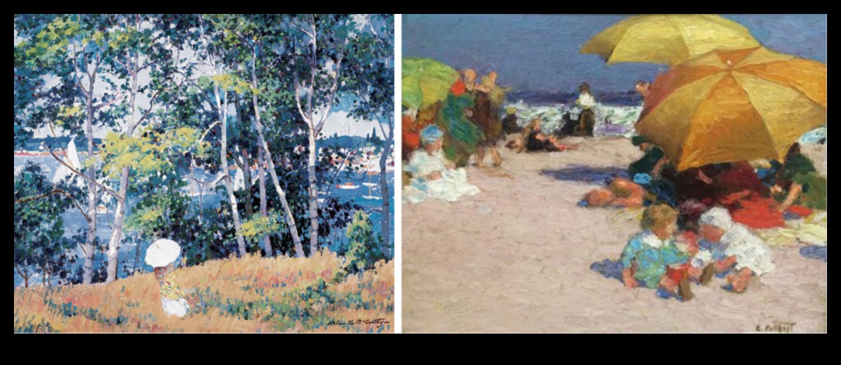 الانطباعية الأمريكية: التقاط الضوء واللون