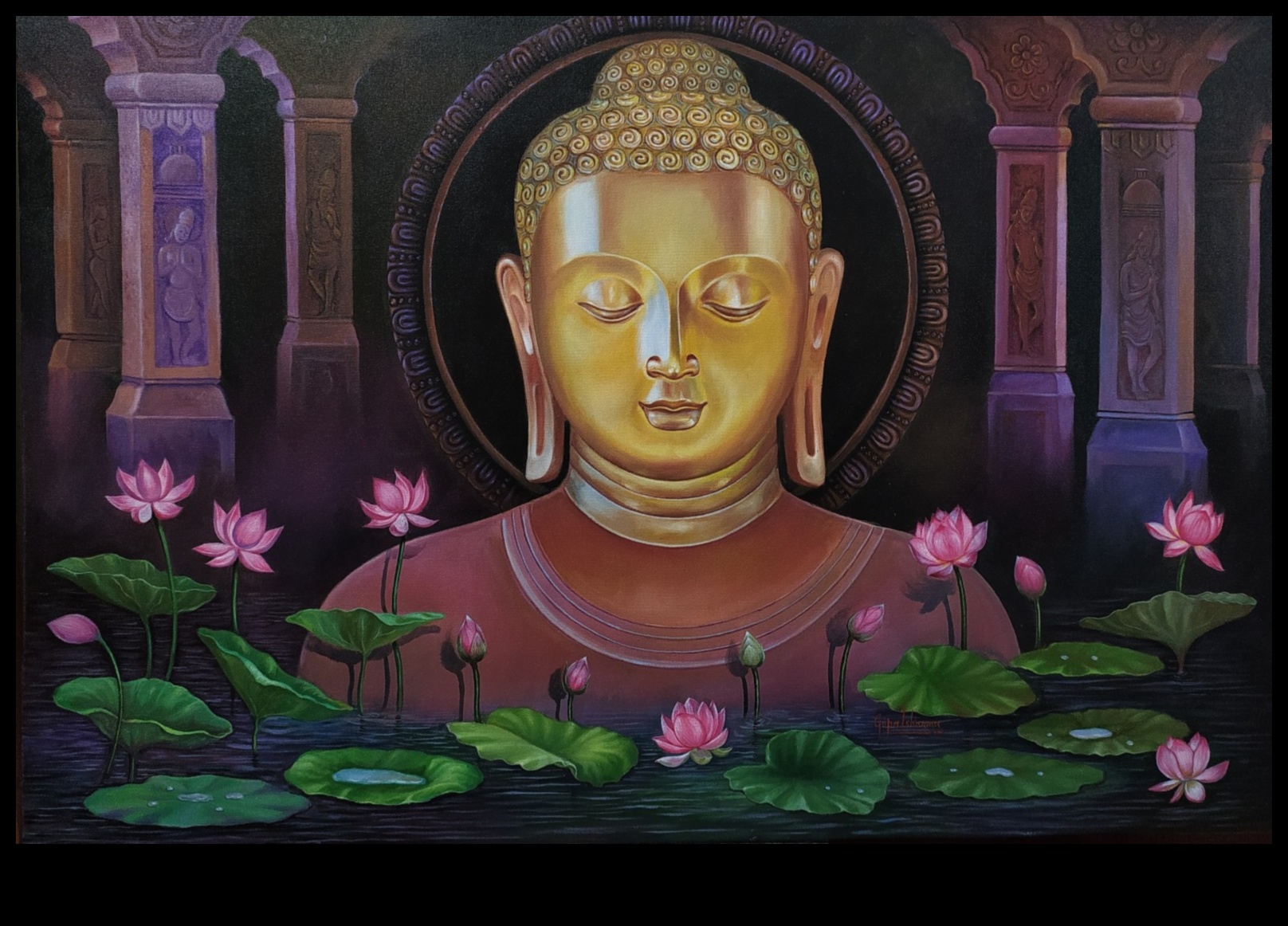 قماش هادئ: رسم صورة للهدوء من خلال حكمة تخفيف التوتر