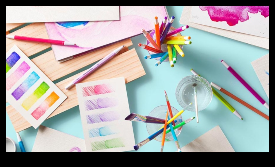 فن الرسم بالقلم الرصاص بالألوان المائية دليل للمزج 3 اندماج الألوان المائية: مزج الألوان في فن قلم الرصاص