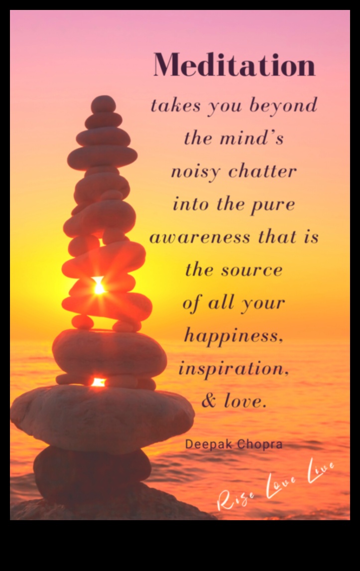 ما وراء الضوضاء: العثور على السلام من خلال اليقظة الذهنية