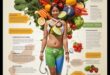 القماش الغذائي: رسم طريقك إلى صحة نابضة بالحياة